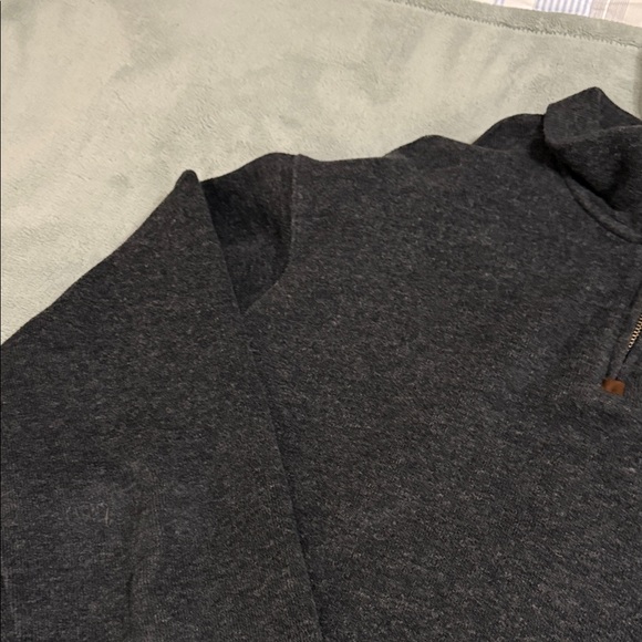 Ralph Lauren Dark Gray Zip Up Sweater - Picture 5 of 6